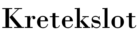 Kretekslot